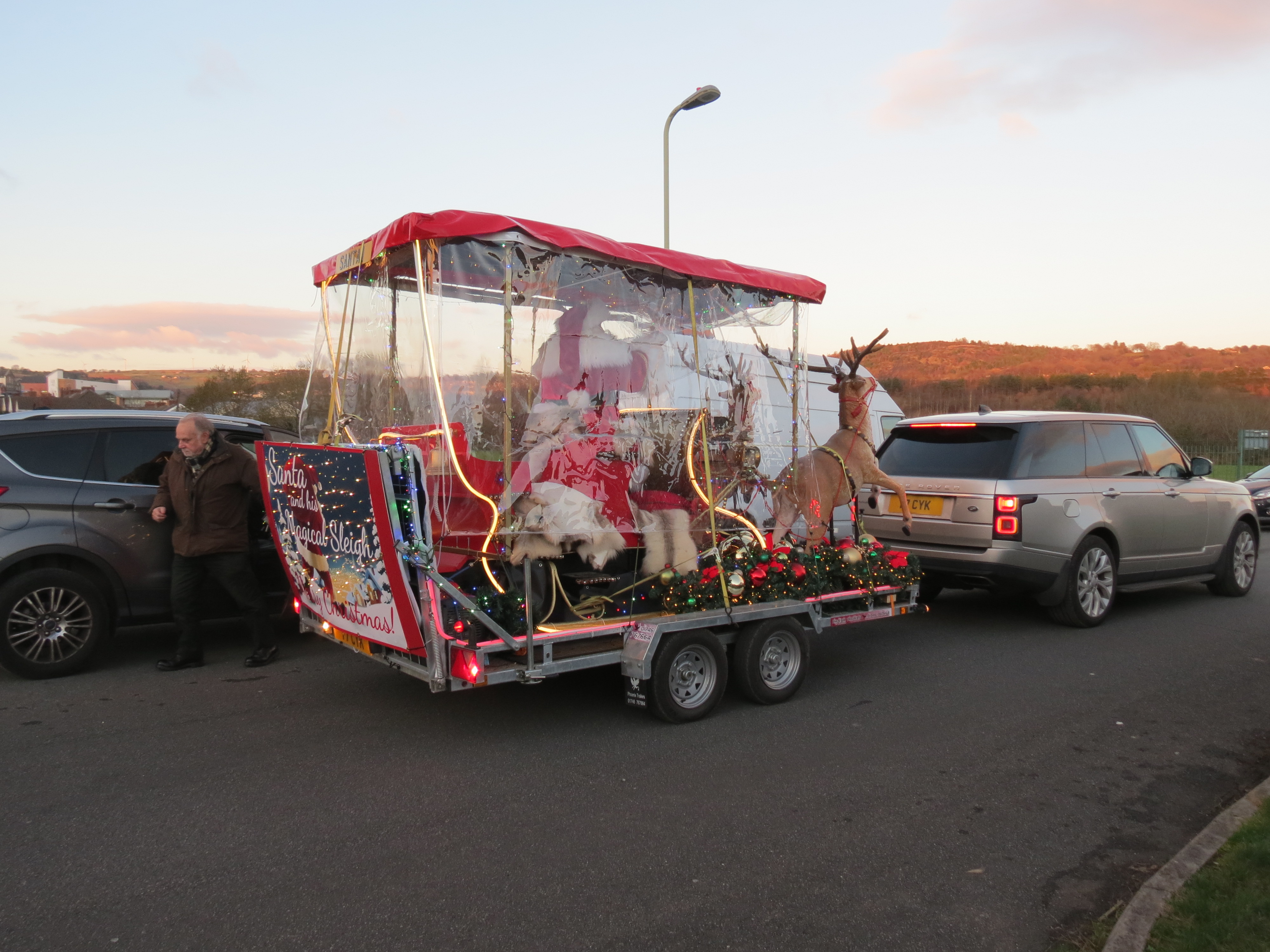 santas sleigh image