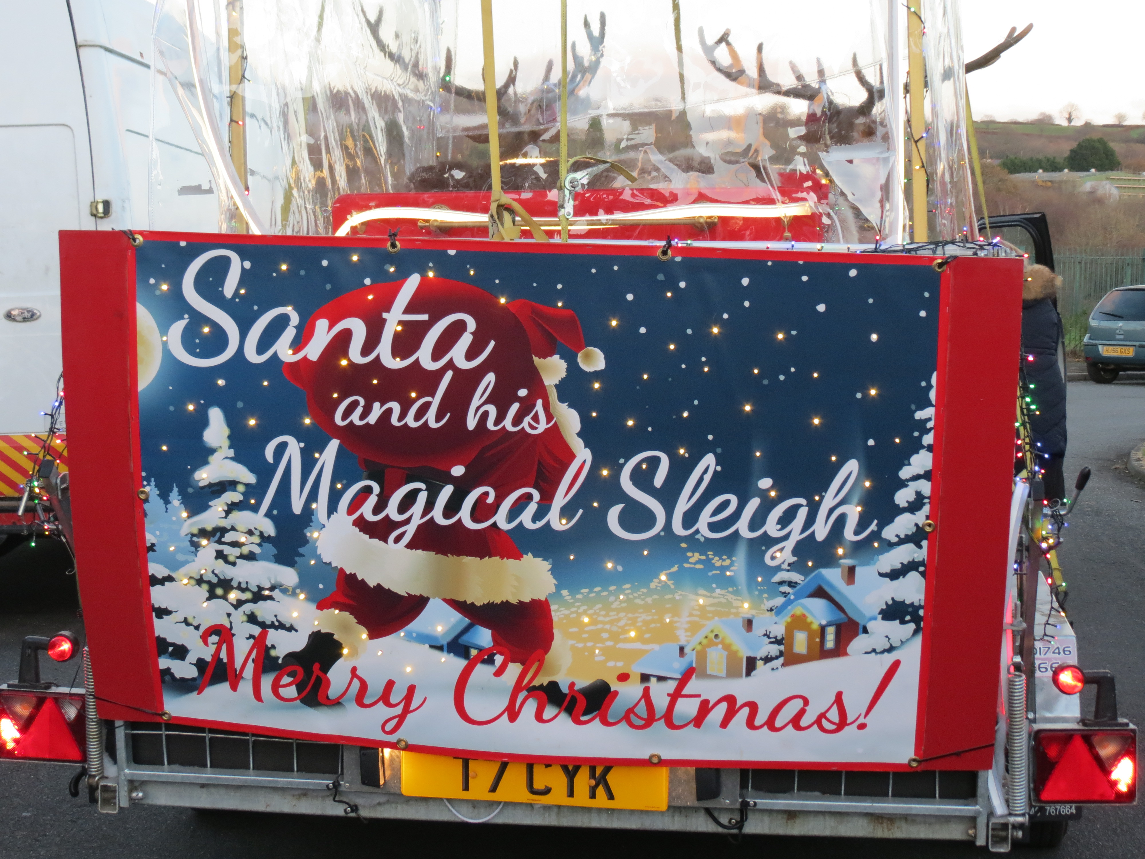 santas sleigh image