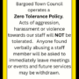 Zero Tolerance Notice